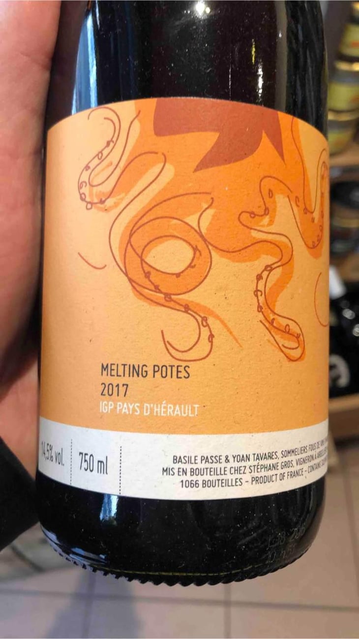 Melting Potes Rouge - Vin des Potes - Basile Passe -2016