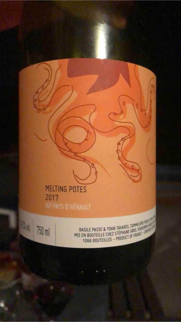 Melting Potes Rouge - Vin des Potes - Basile Passe -2016