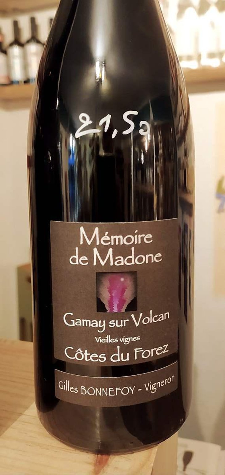 Mémoire De Madone - Vins de la Madone - Gilles Bonnefoy 