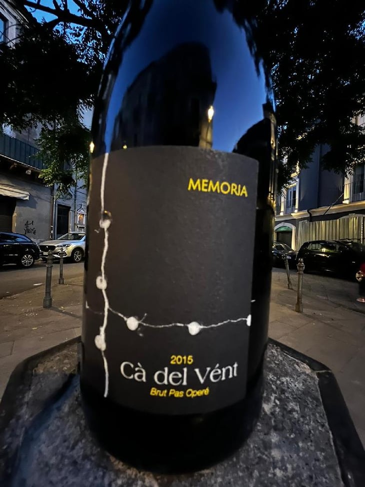 Memoria Rs (Brut Pas Operé) - Cà del Vént - Antonio Tornincasa & Flavio Faliva -2014