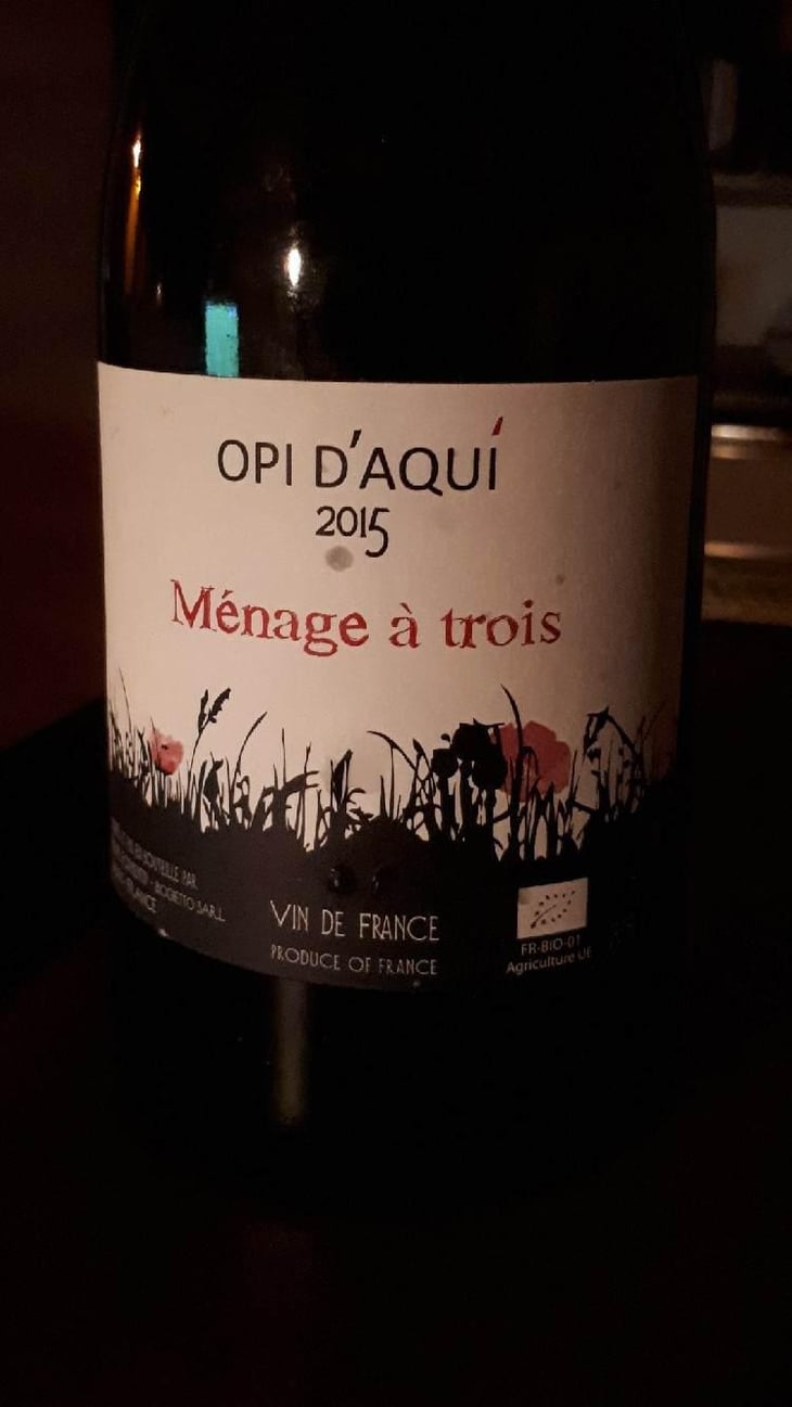 Ménage à Trois - Opi d'Aquí - Philippe Formentin 