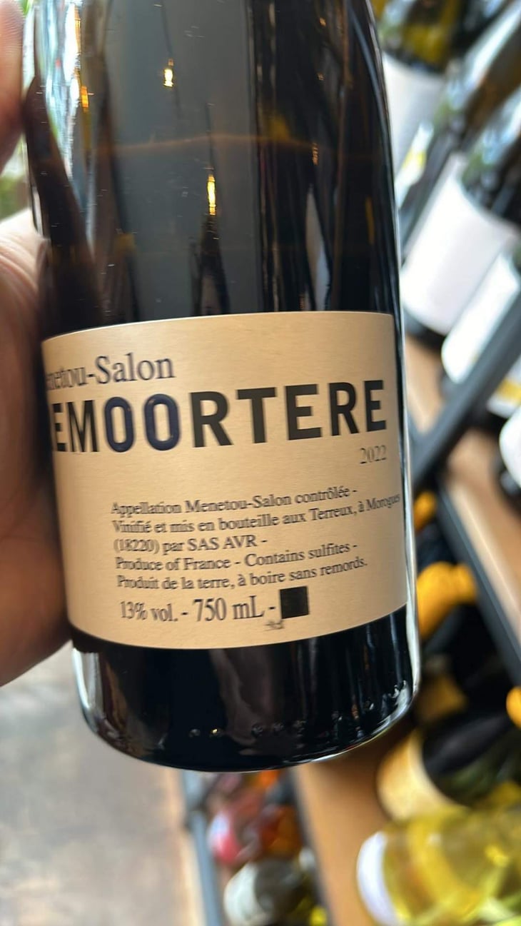 Menetou Salon - La Dame de Onze Heures - Antoine Van Remoortere -2019