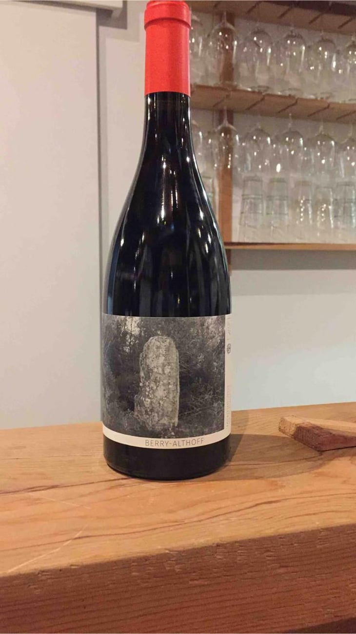 Menhir 2022 - Domaine Berry - Althoff & Le Quai à Raisins - Imogen Berry & Robin Althoff -2022