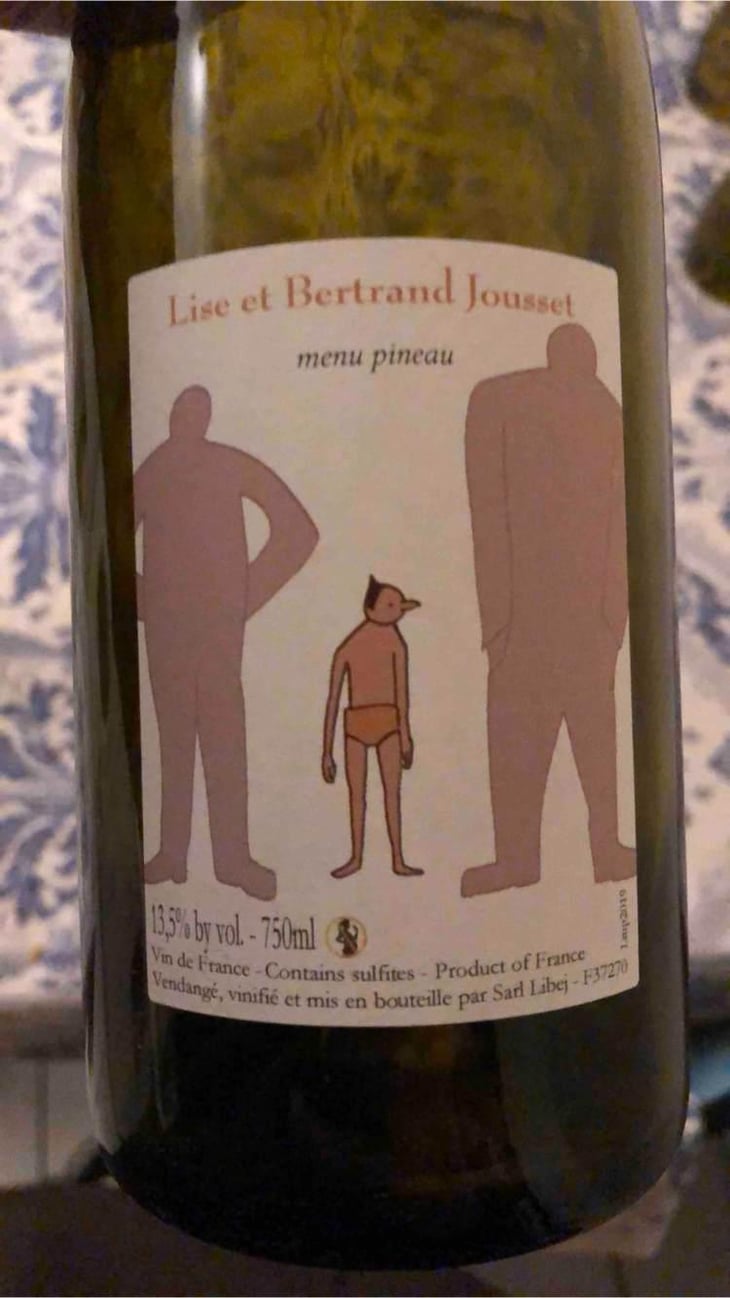 Menu Pineau - Domaine Jousset - Lise & Bertrand Jousset 