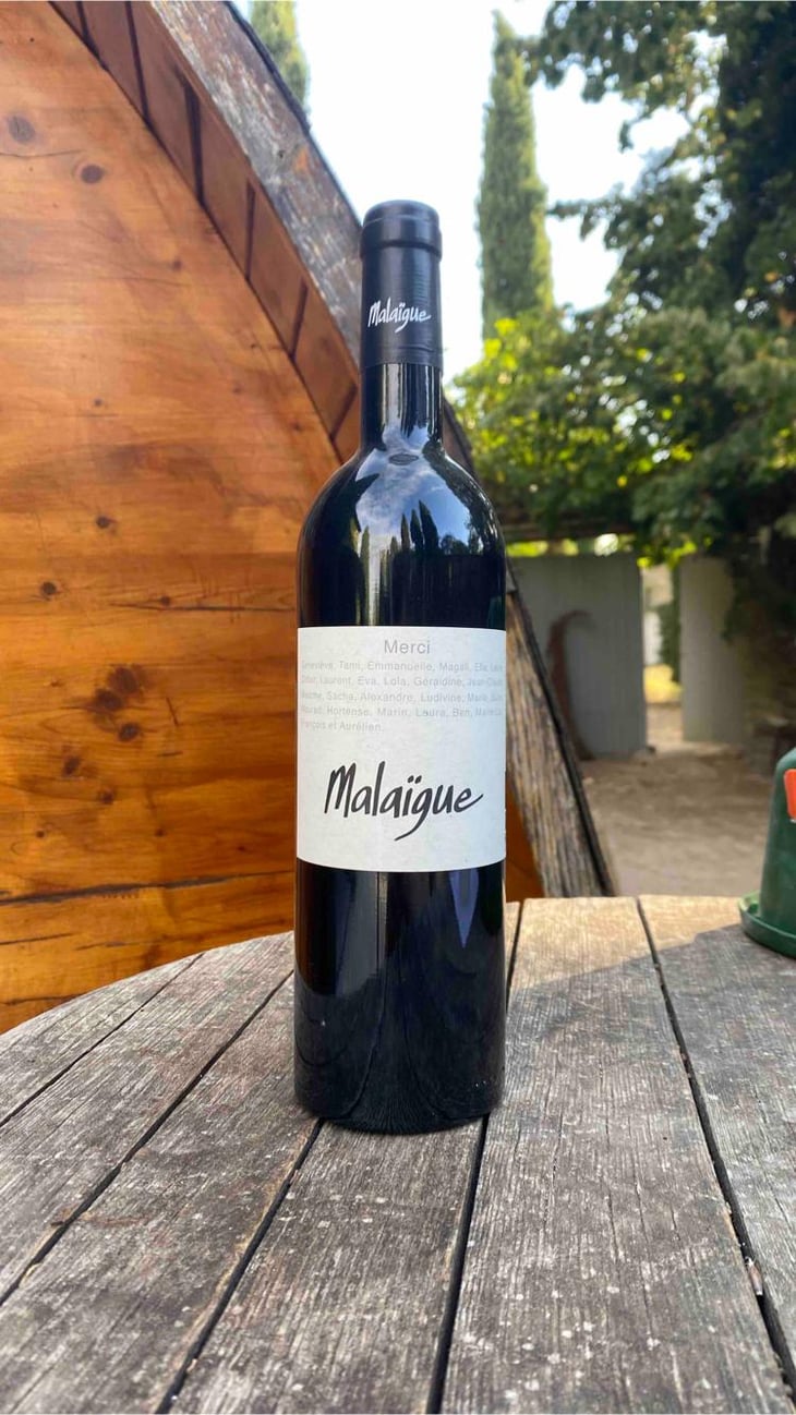 Merci - Domaine de Malaïgue - Francois Reboul 