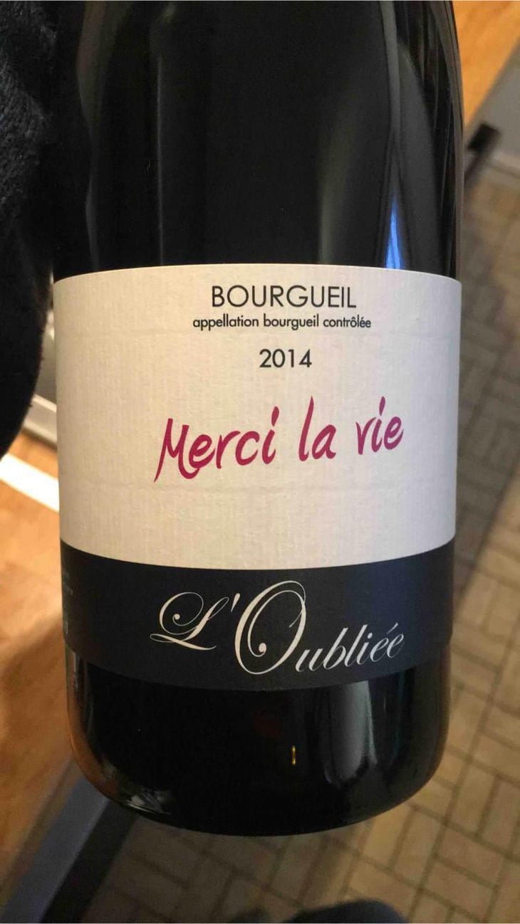 Merci La Vie - Domaine de l'Oubliée - Xavier Courant 