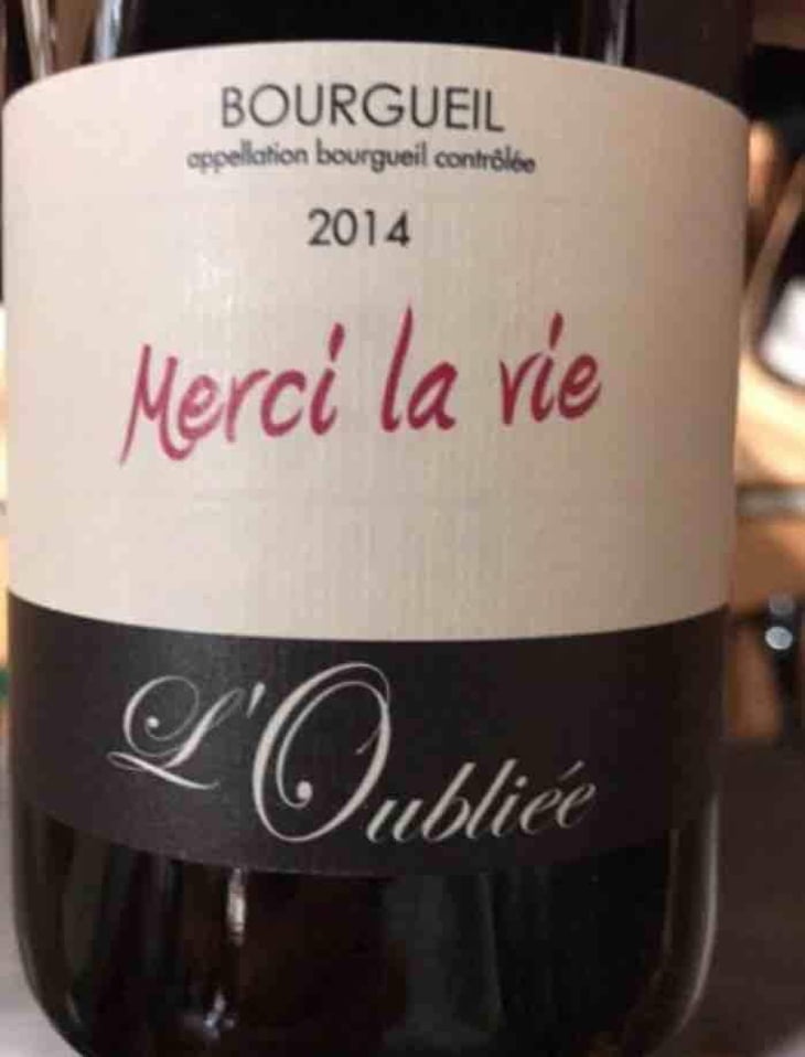 Merci La Vie - Domaine de l'Oubliée - Xavier Courant 