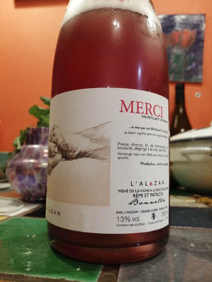 Merci (Rosé) - Domaine de l'Alezan - Remi & Patricia Bonneton 