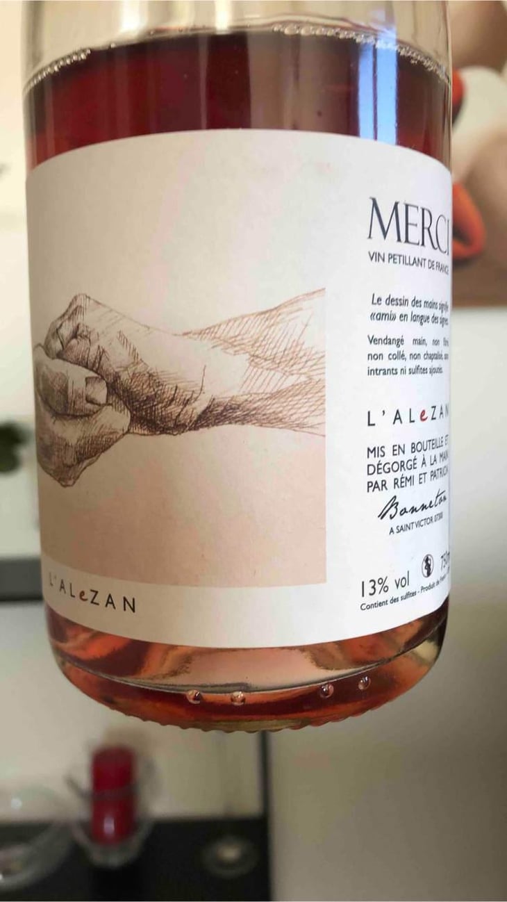 Merci (Rosé) - Domaine de l'Alezan - Remi & Patricia Bonneton 