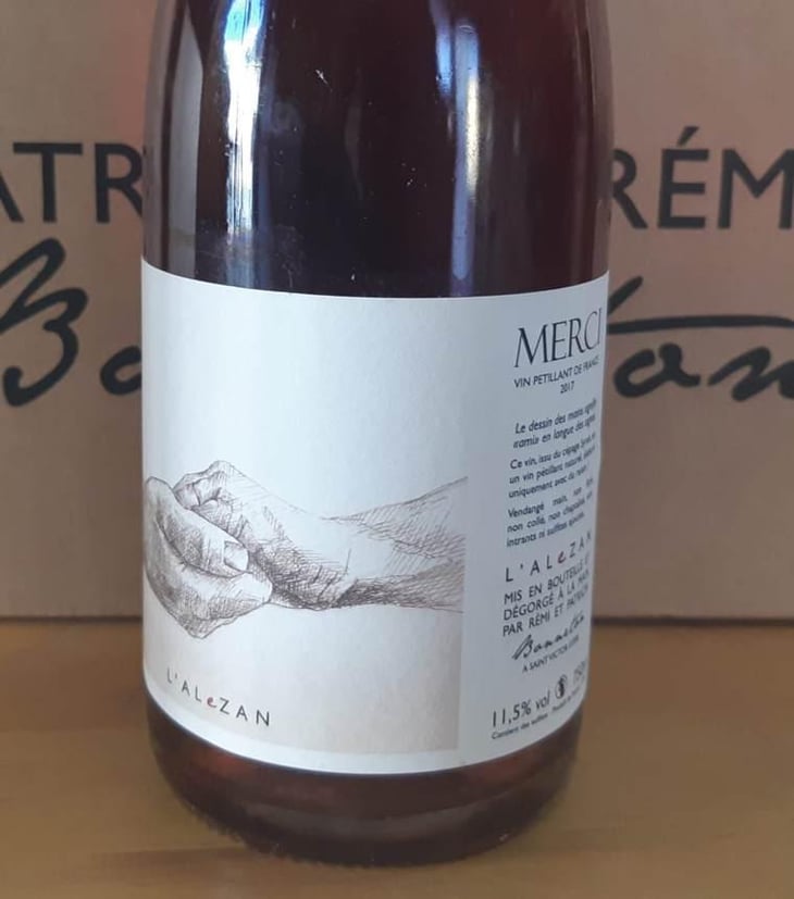 Merci (rouge) - Domaine de l'Alezan - Remi & Patricia Bonneton 
