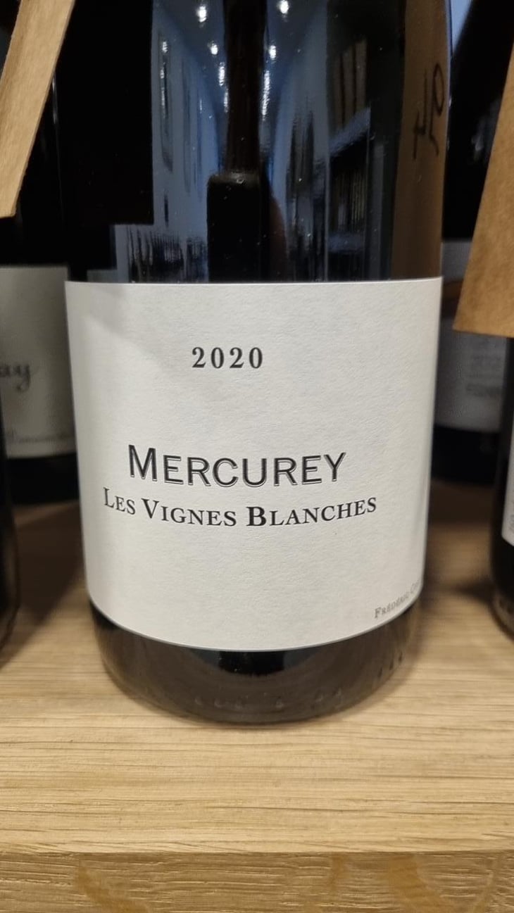 Mercurey "Les Vignes Blanches" - Domaine de Chassorney - Frédéric Cossard 