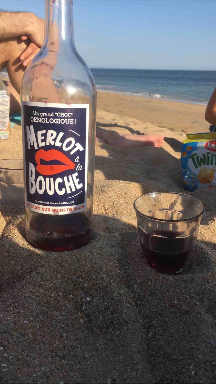 Merlot à la Bouche - Château Frédignac - Ludivine & Vincent L'Amouller 