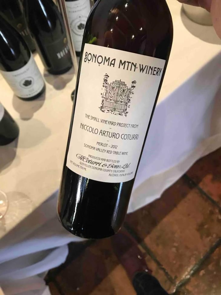 Merlot - Sonoma Mtn Winery - Nic Coturri & Dan Marioni 