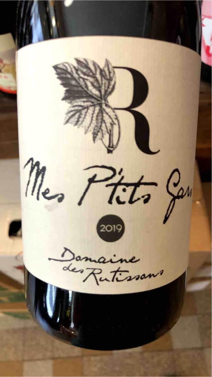 Mes P'tits Gars - Domaine Des Rutissons - Laurent Fondimare et Wilfrid Debroize 