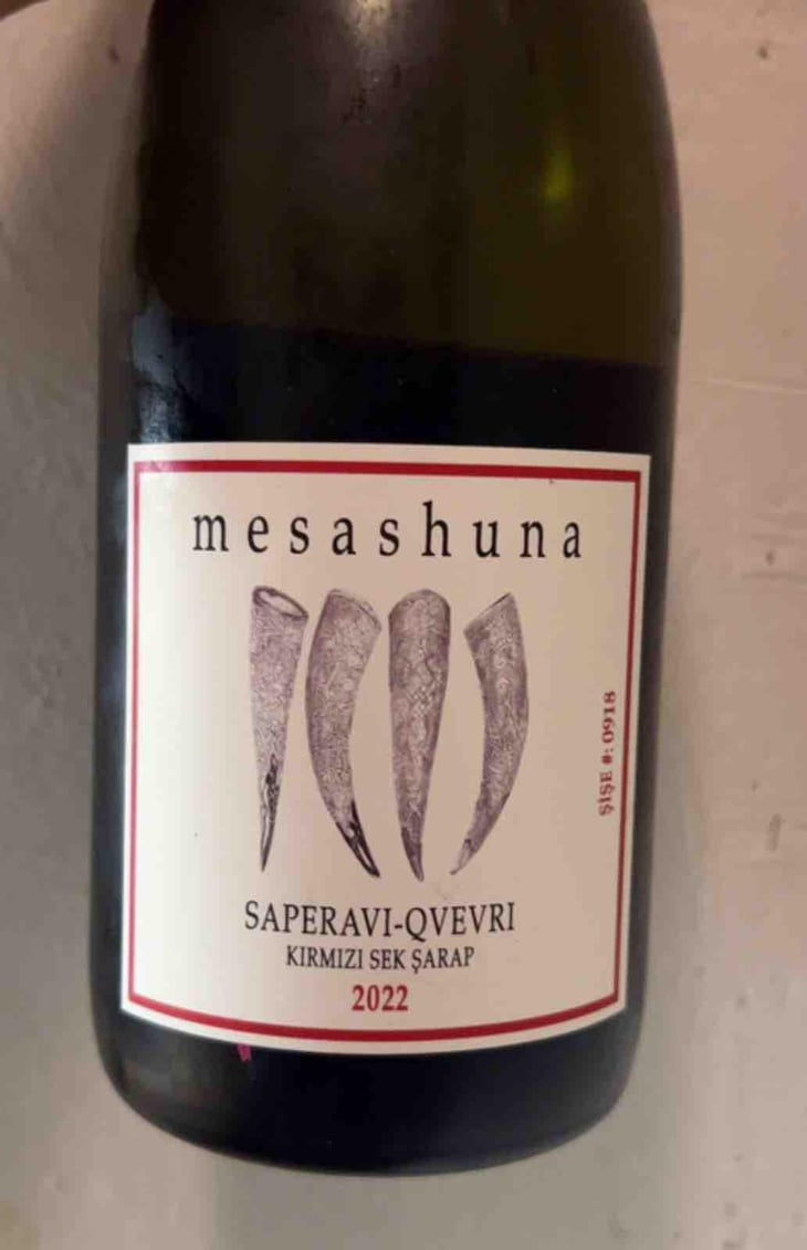 Mesashuna Saperavi Qvevri - Mesashuna Wines - Safiye Arifagaoglu -2021