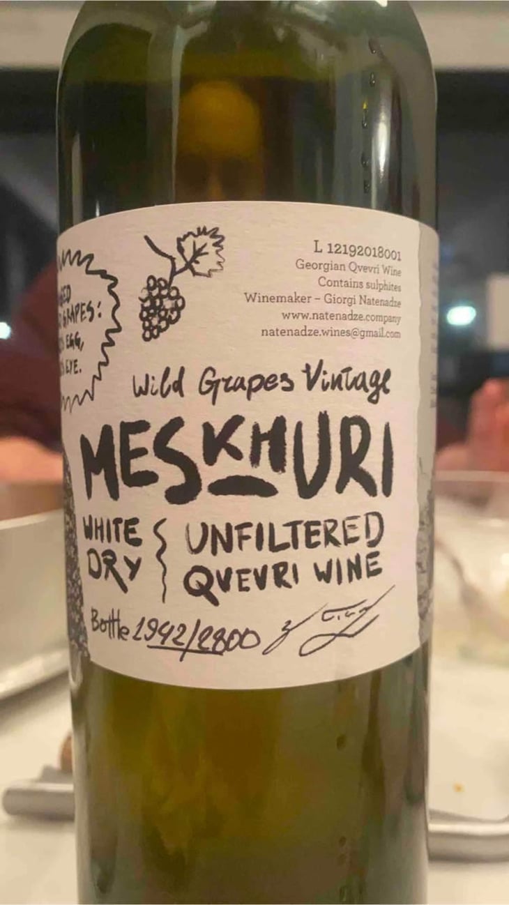 Natenadze‘s Meskhuri White - Natenadze - Giorgi Natenandze -2018