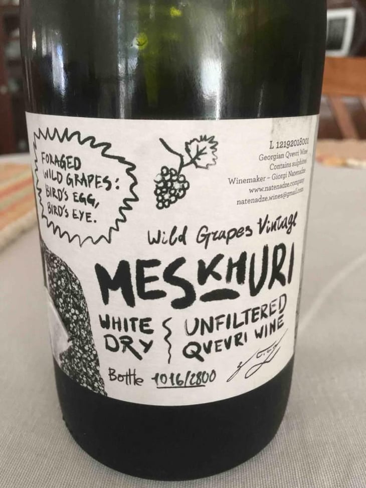 Meskhuri - Natenadze's Wine Cellar - Giorgi Natenandze 