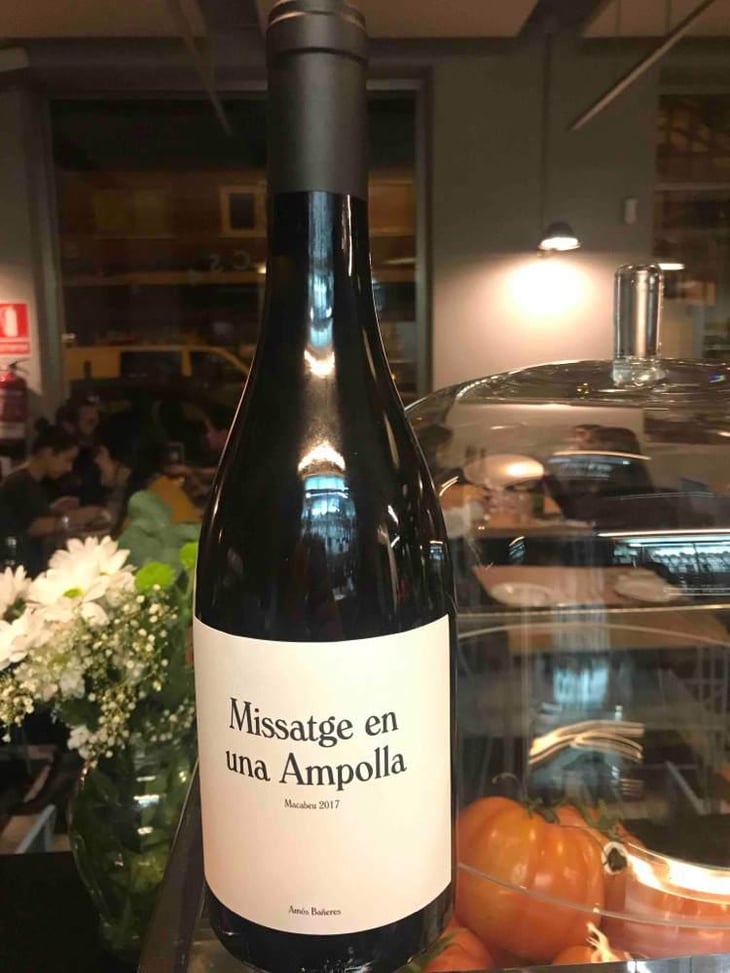 Missatge en una Ampolla - Vinya Oculta - Amós Bañeres 