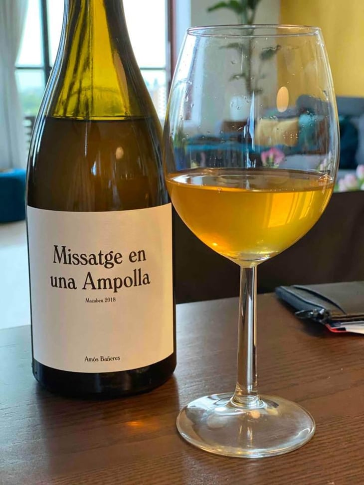 Missatge en una Ampolla - Vinya Oculta - Amós Bañeres 