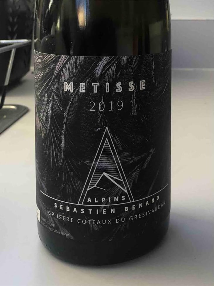 Métisse - Domaine Les Alpins - Sébastien Bénard -2016