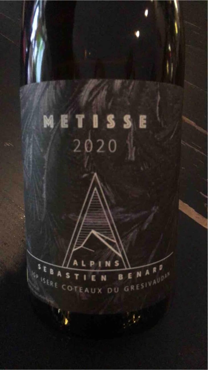 Métisse - Domaine Les Alpins - Sébastien Bénard -2016