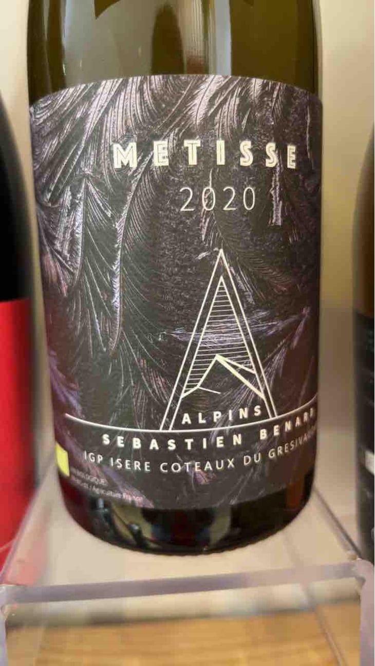 Métisse - Domaine Les Alpins - Sébastien Bénard -2016