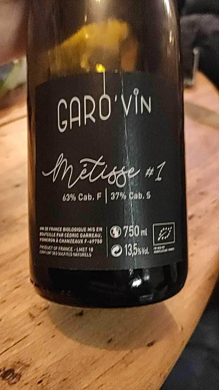 Métisse - Garo'vin - Cédric Garreau 