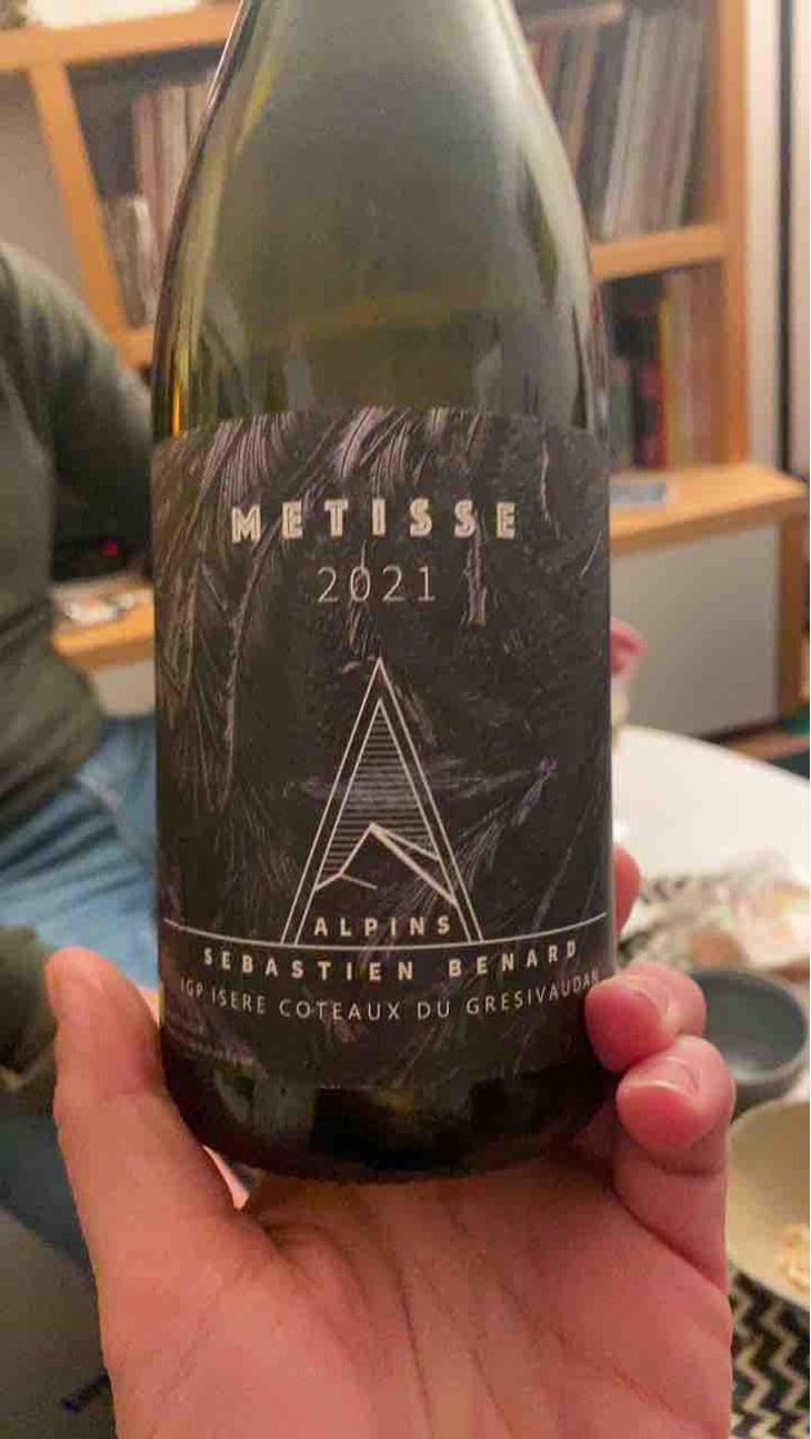 Métisse - Domaine Les Alpins - Sébastien Bénard -2016