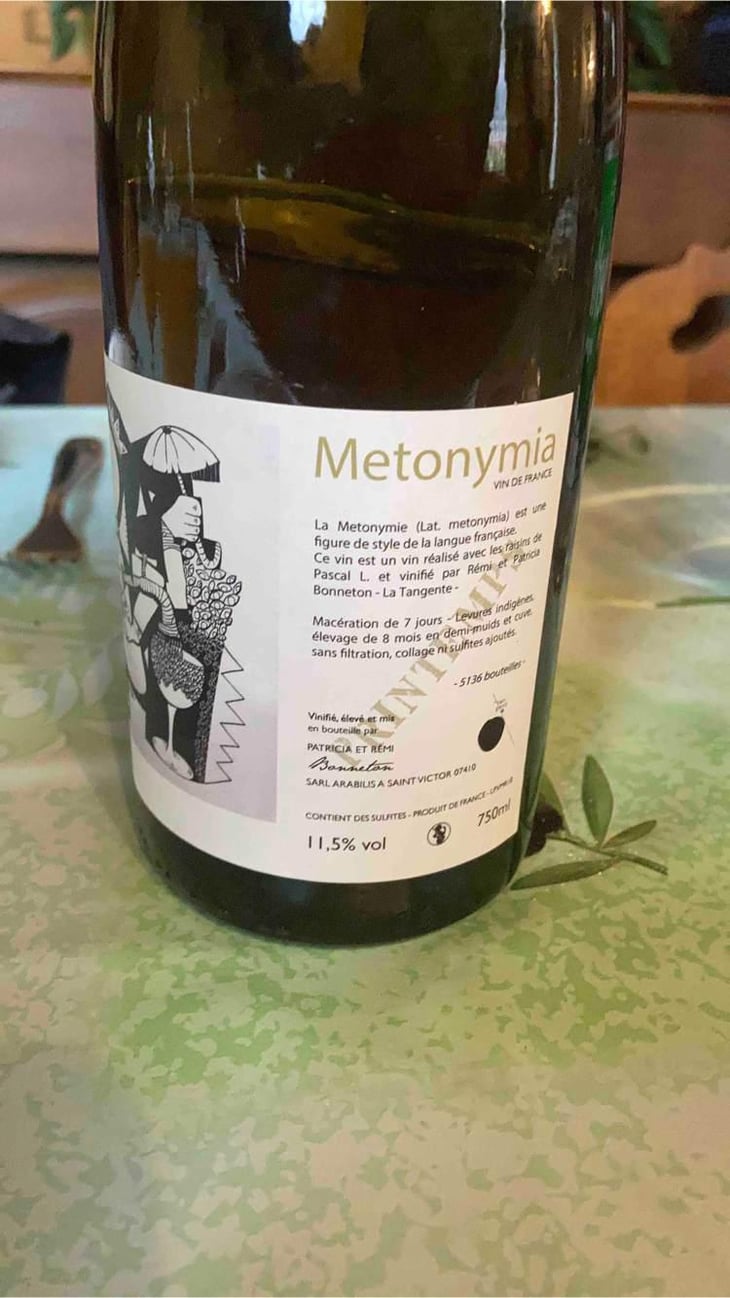 Metonymia - Domaine de l'Alezan - Remi & Patricia Bonneton 