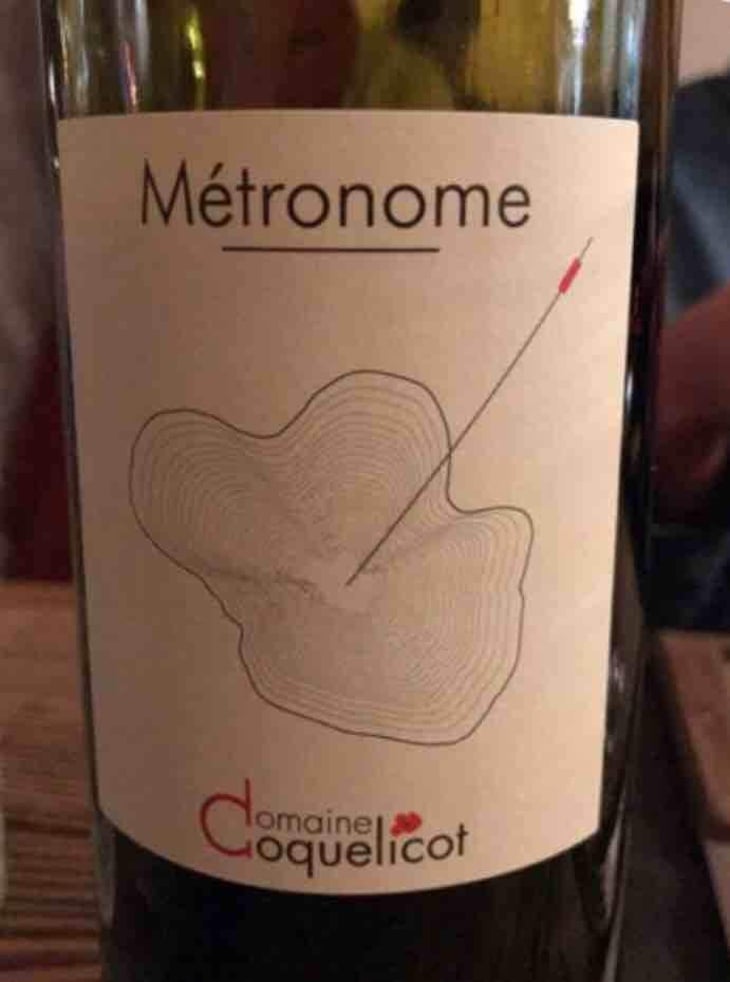 Metronome - Domaine Coquelicot - Gregoire Rousseau 
