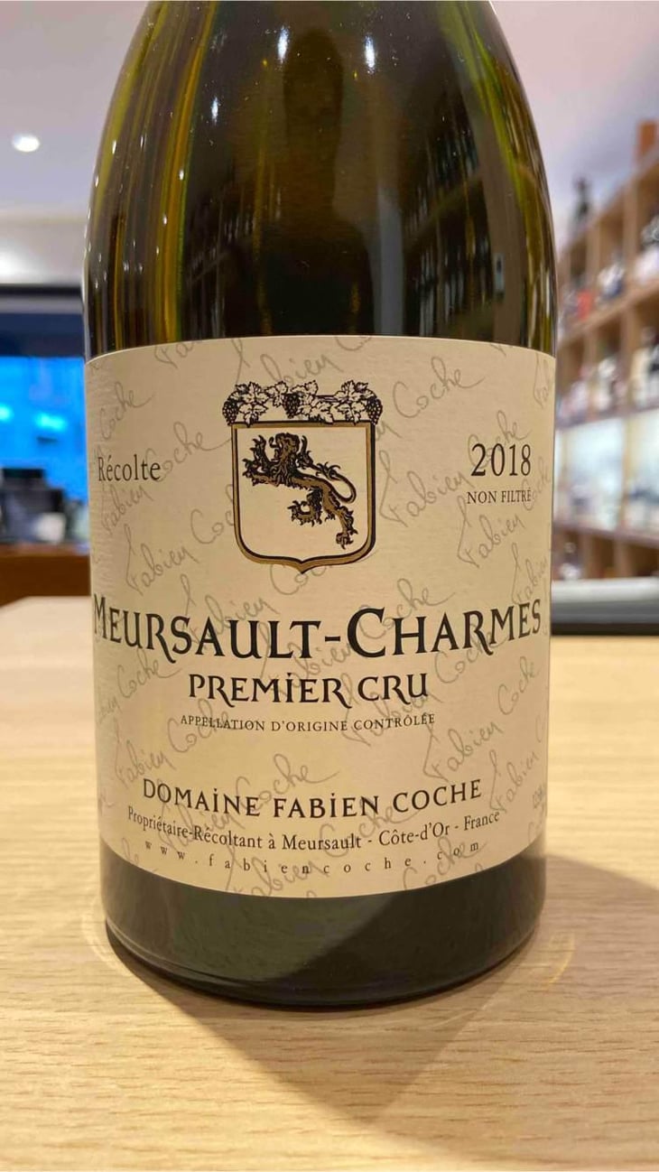 Meursault-Charmes Premier Cru - Fabien Coche - Fabien Coche -2018