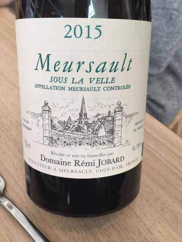 Meursault "Sous La Velle" - Rémi Jobard - Rémi Jobard 