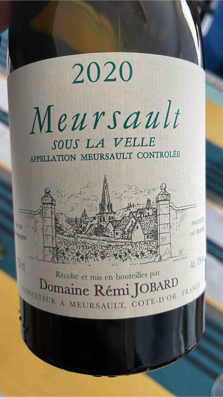 Meursault "Sous La Velle" - Rémi Jobard - Rémi Jobard 