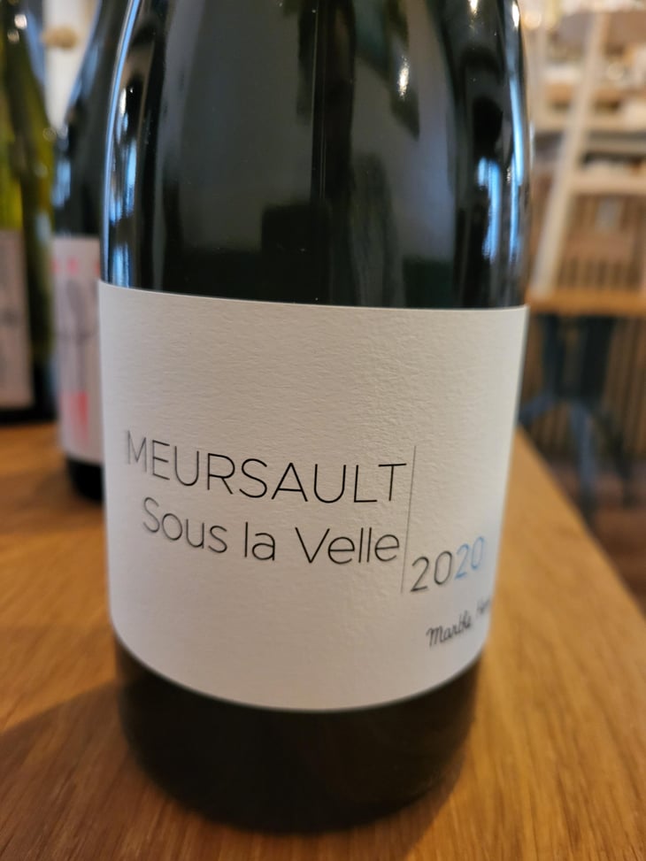 Meursault Sous La Velle - Marthe Henry Boillot - Marthe Henry Boillot -2019