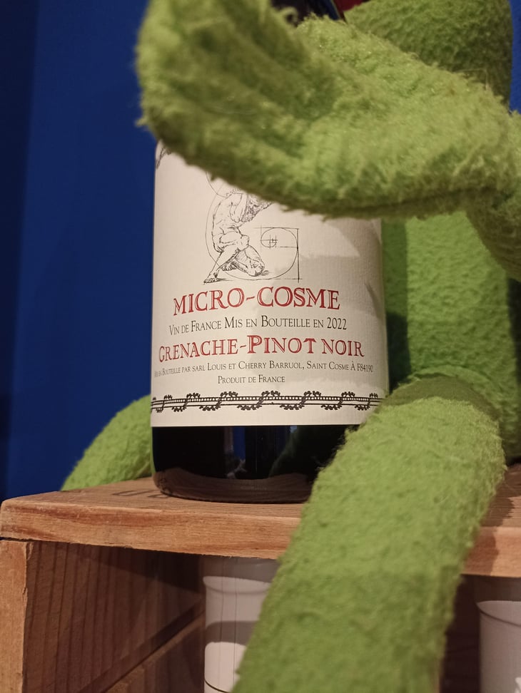 Micro-Cosme rouge - Château de Saint-Cosme - Louis Barruol -2022