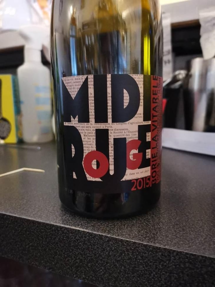Midi Rouge - Borie La Vitarèle - Cathy Izarn 
