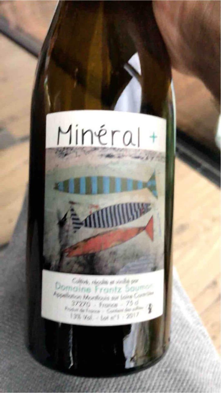 Mineral + - Un Saumon Dans la Loire - Marie Thibault & Frantz Saumon 