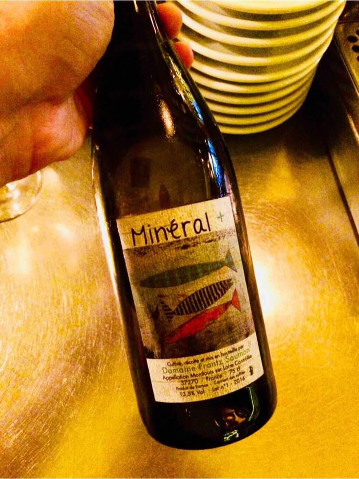 Mineral + - Un Saumon Dans la Loire - Marie Thibault & Frantz Saumon 