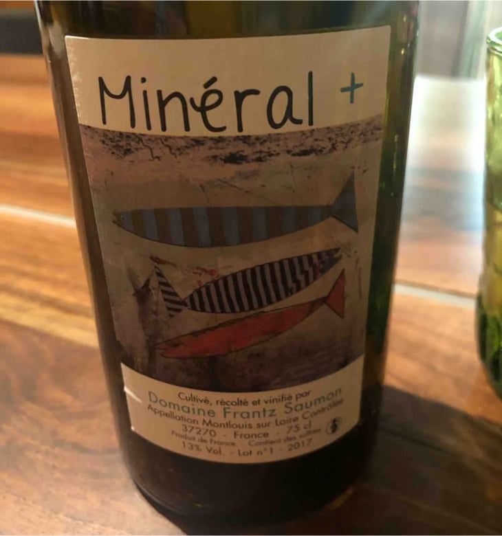 Mineral + - Un Saumon Dans la Loire - Marie Thibault & Frantz Saumon 