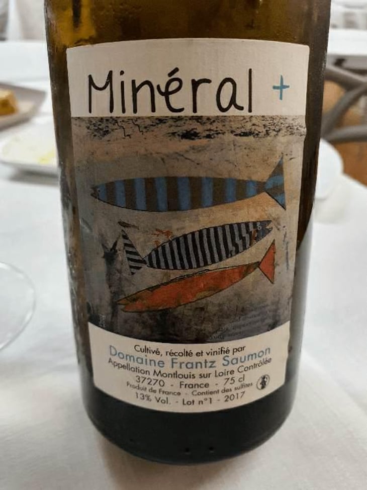 Mineral + - Un Saumon Dans la Loire - Marie Thibault & Frantz Saumon 