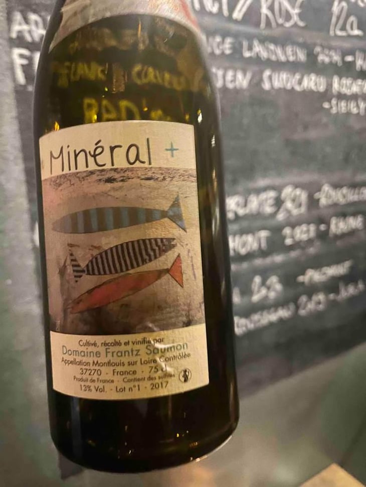 Mineral + - Un Saumon Dans la Loire - Marie Thibault & Frantz Saumon 