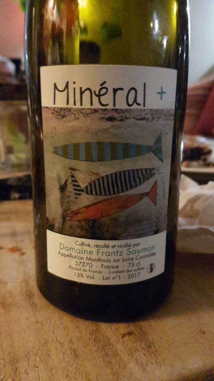 Mineral + - Un Saumon Dans la Loire - Marie Thibault & Frantz Saumon 