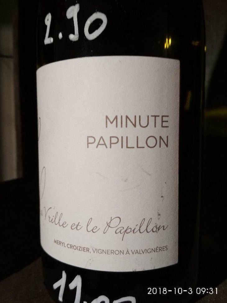Minute Papillon - La Vrille et le Papillon - Géraldine & Méryl Croizier 