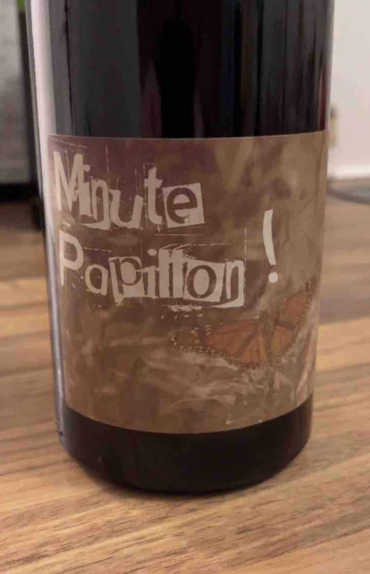 Minute Papillon - Domaine Mamaruta - Marc Castan 