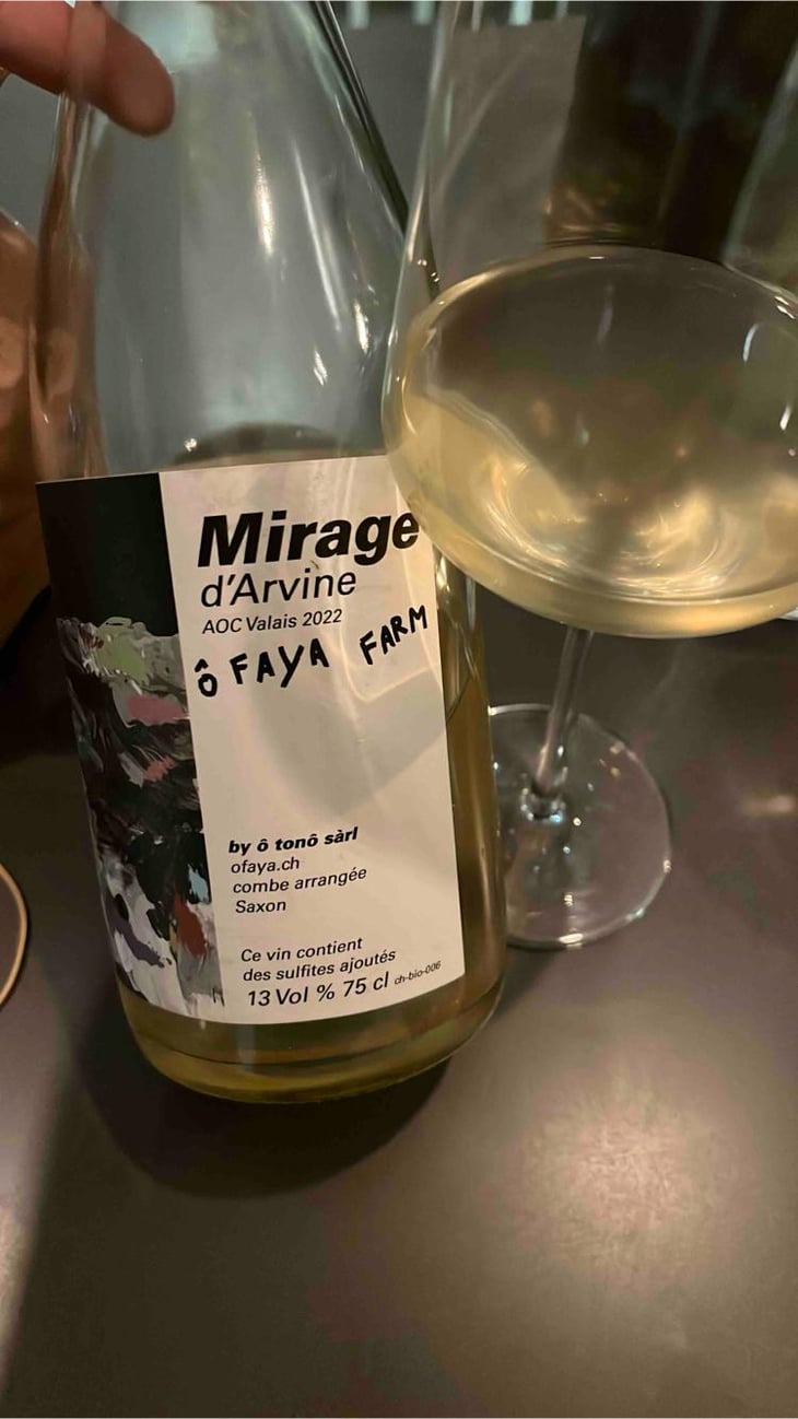 Mirage d'Arvine - Ô Fâya Farm - Ilona Hunkeler, Alain Bizard & Denis Sauthier 