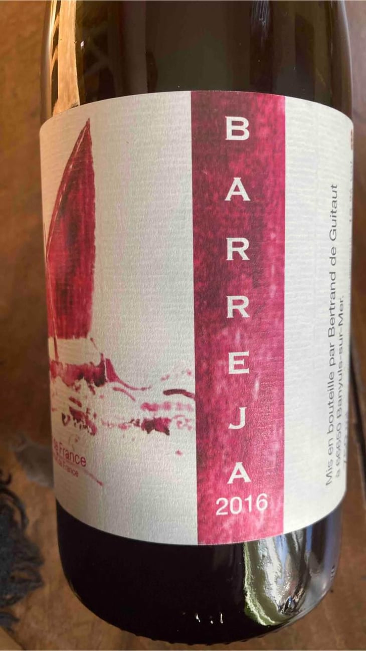 Barreja - Domaine de Pechpeyrou - Bertrand de Guitaut -2016