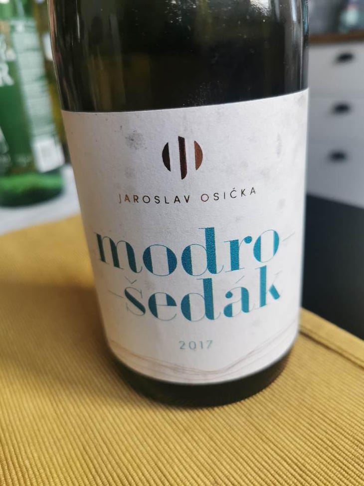 Modro Sedak - Vinařství Jaroslav Osička - Rober Osička -2017