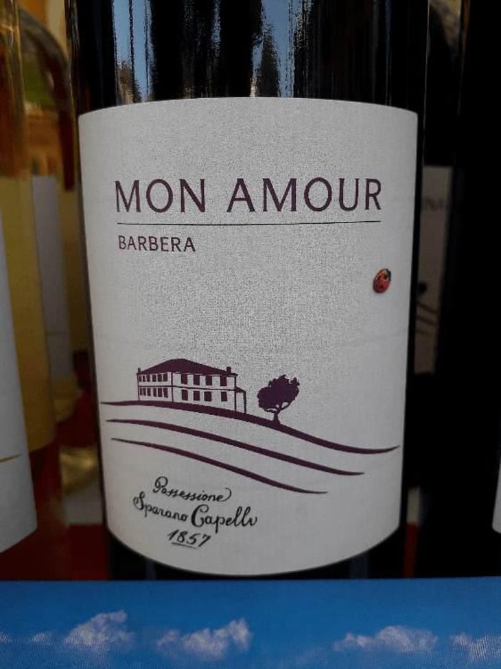 Mon Amour, Barbera Igp - Possessione Sparano Capelli 1857 - Sparanocapelli1857 