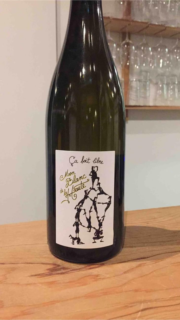 Mon blanc De La Haute - Ça Boit Libre - Damien Bastian Goddard 