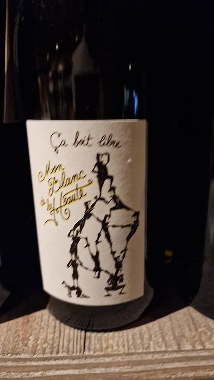 Mon blanc De La Haute - Ça Boit Libre - Damien Bastian Goddard 